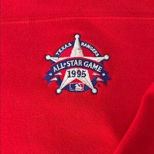 Antigua Red All-Star Game Sweatshirt